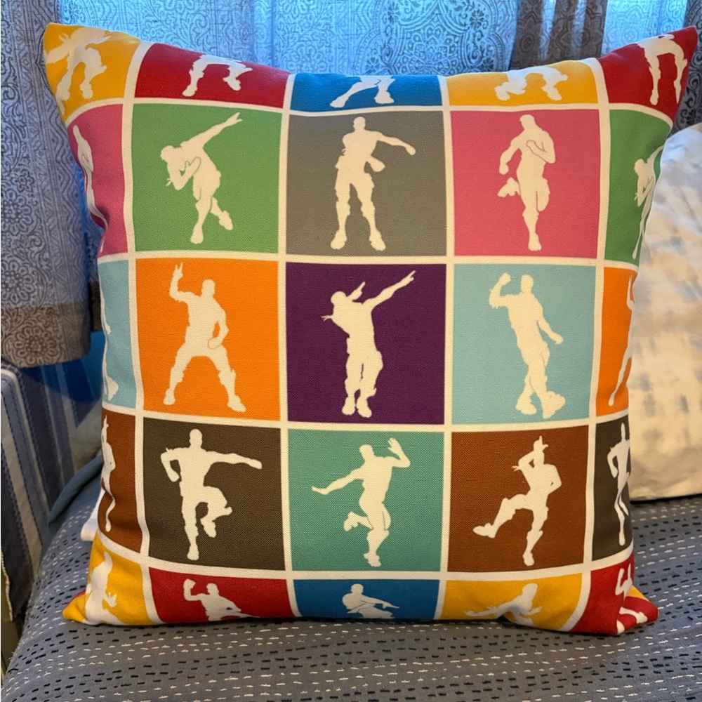 NWOT Fortnite Emote Pillow